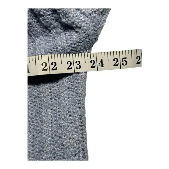 NEW Hippie Rose‎ Women's Blue Collared Cardigan Sweater Size Medium NWT - Picture 5 of 8